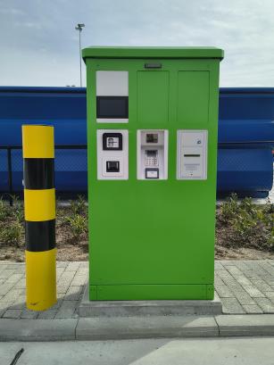 betaalzuil recyclagepark